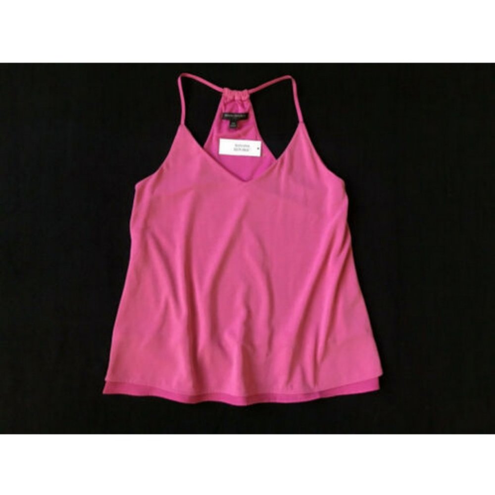 Banana Republic Pink Racer Back Sleeveless Tank XS